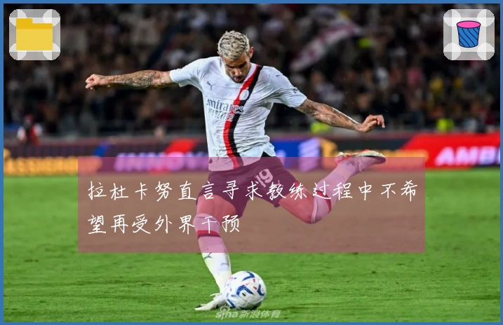 拉杜卡努直言寻求教练过程中不希望再受外界干预